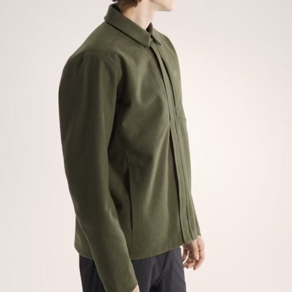 Arc'teryx Sawyer Wool Overshirt Men's Small BNWT - Picture 7 of 9